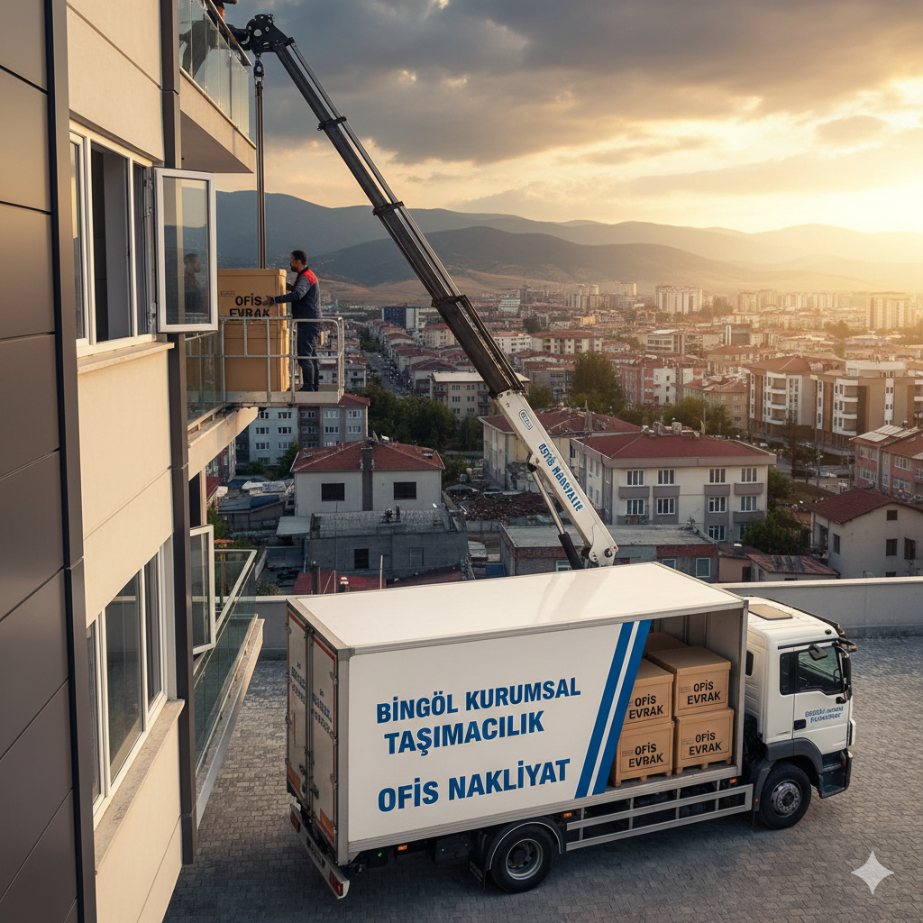 Bingöl Ofis Taşımacılığı İşinize Ara Vermeden Yeni Adresinize